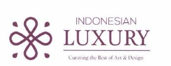 Trademark Indonesian Luxury; Curating the Best of Art & Design + Logo