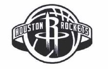 Trademark HOUSTON ROCKETS and R (Stylized) with Ring Design. Orbiting Banner and Ball Design