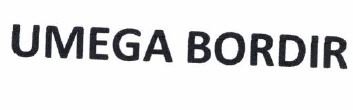 Trademark UMEGA BORDIR