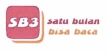 Trademark SB3 SATU BULAN BISA BACA