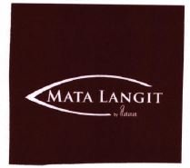 Trademark MATA LANGIT BY PLATARAN