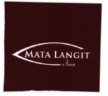 Trademark MATA LANGIT BY PLATARAN