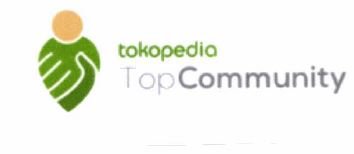 Trademark TOKOPEDIA TOPCOMMUNITY & Lukisan