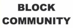 Trademark BLOCK COMMUNITY