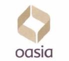 Trademark OASIA logo (in color)