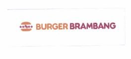 Trademark BURGER BRAMBANG + logo