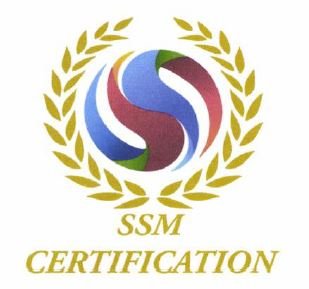 Trademark SSM CERTIFICATION + LUKISAN