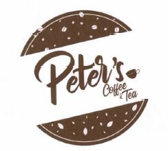 Trademark PETER'S COFFE & TEA + LOGO