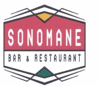 Trademark SONOMANE BAR & RESTAURANT + LOGO