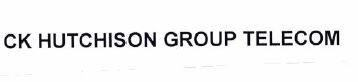 Trademark CK HUTCHISON GROUP TELECOM