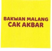 Trademark Bakwan Malang Cak Akbar