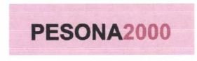 Trademark PESONA2000