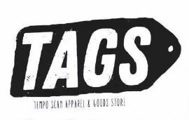 Trademark TAGS. TEMPO SCAN APPAREL & GOODS STORE + Logo