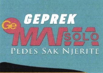 Trademark GEPREK MAMA SOLO + LOGO + TULISAN