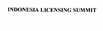 Trademark INDONESIA LICENSING SUMMIT