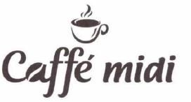 Trademark CAFFEE MIDI + LOGO