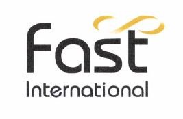 Trademark FAST INTERNATIONAL + LOGO