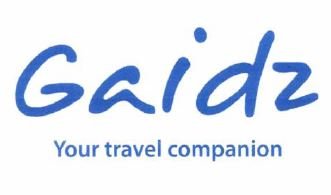 Trademark GAIDZ YOUR TRAVEL COMPANION