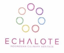 Trademark ECHALOTE, INDONESIAN CULINARY HERITAGE + Logo