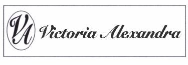 Trademark VICTORIA ALEXANDRA + LOGO