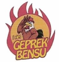 Trademark I AM GEPREK BENSU + LUKISAN