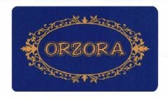 Trademark ORZORA + LOGO