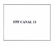 Trademark FPF CANAL 11