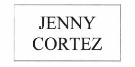 Trademark JENNY CORTEZ