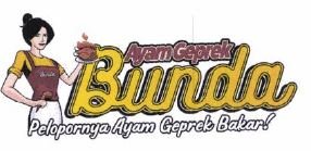 Trademark Ayam Geprek Bunda + Lukisan