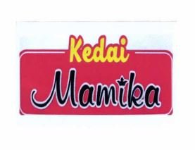 Trademark KEDAI MAMIKA