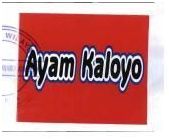 Trademark AYAM KALOYO