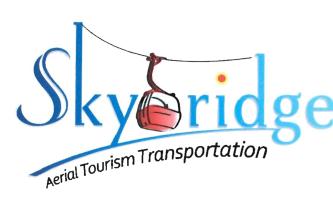 Trademark SKYBRIDGE AERIAL TOURISM TRANSPORTATION
