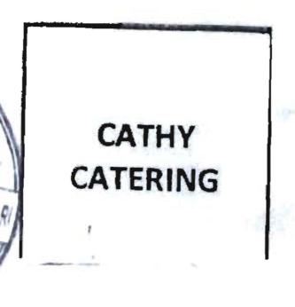 Trademark CATHY CATERING