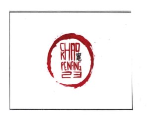 Trademark CHAO KHA PENANG 23