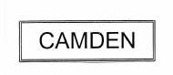 Trademark CAMDEN