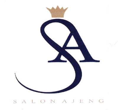 Trademark SALON AJENG + LOGO SA