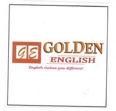 Trademark GOLDEN ENGLlSH ENGLISH MAKES YOU DIFFERENT! + LOGO