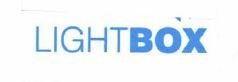 Trademark LIGHTBOX + LOGO