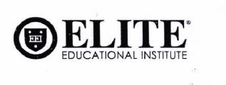 Trademark ELITE EDUCATIONAL INSTITUTE + LOGO