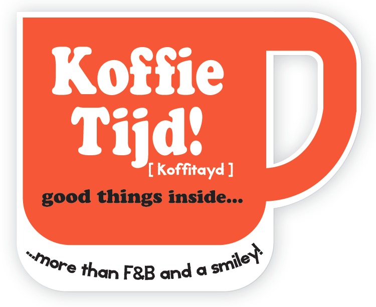 Trademark Koffie Tijd Good Things Inside, more than food and beverage and smiley