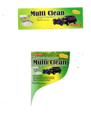 Trademark MULTI CLEAN