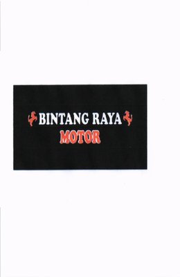 Trademark BINTANG RAYA MOTOR + LOGO