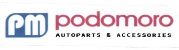 Trademark PODOMORO AUTOPARTS & ACCESSORIES + LOGO PM