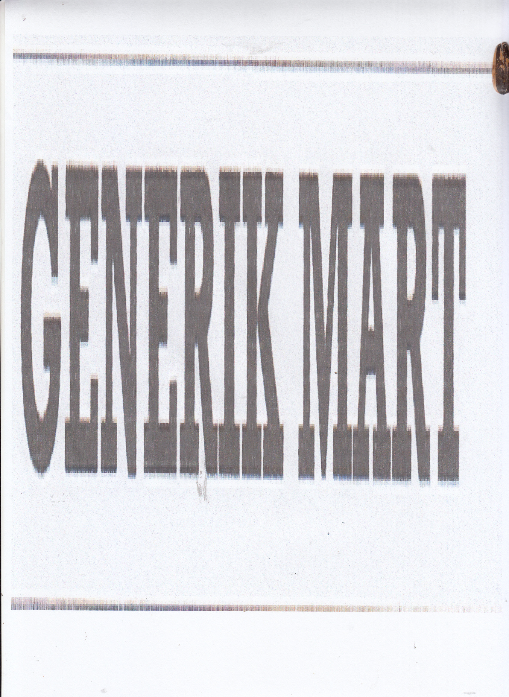 Trademark GENERIK MART