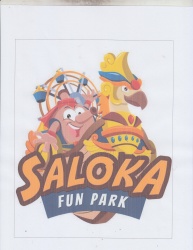 Trademark SALOKA FUN PARK + Lukisan