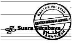 Trademark SUARA SURABAYA FM 100