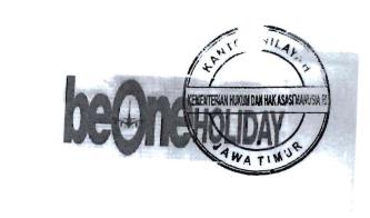 Trademark BEONE HOLIDAY