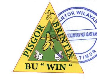 Trademark PISGOR BRINTIK BU WIN