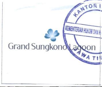 Trademark GRAND SUNGKONO LAGOON