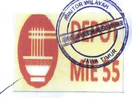 Trademark DEPOT MIE 55